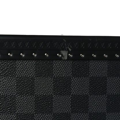 Louis Vuitton Damier Graphite Bisten 80 Suitcase Hard Case Trunk 11 of 11