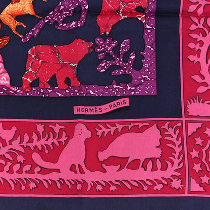 Hermes Silk Early America Scarf 90 3 of 3