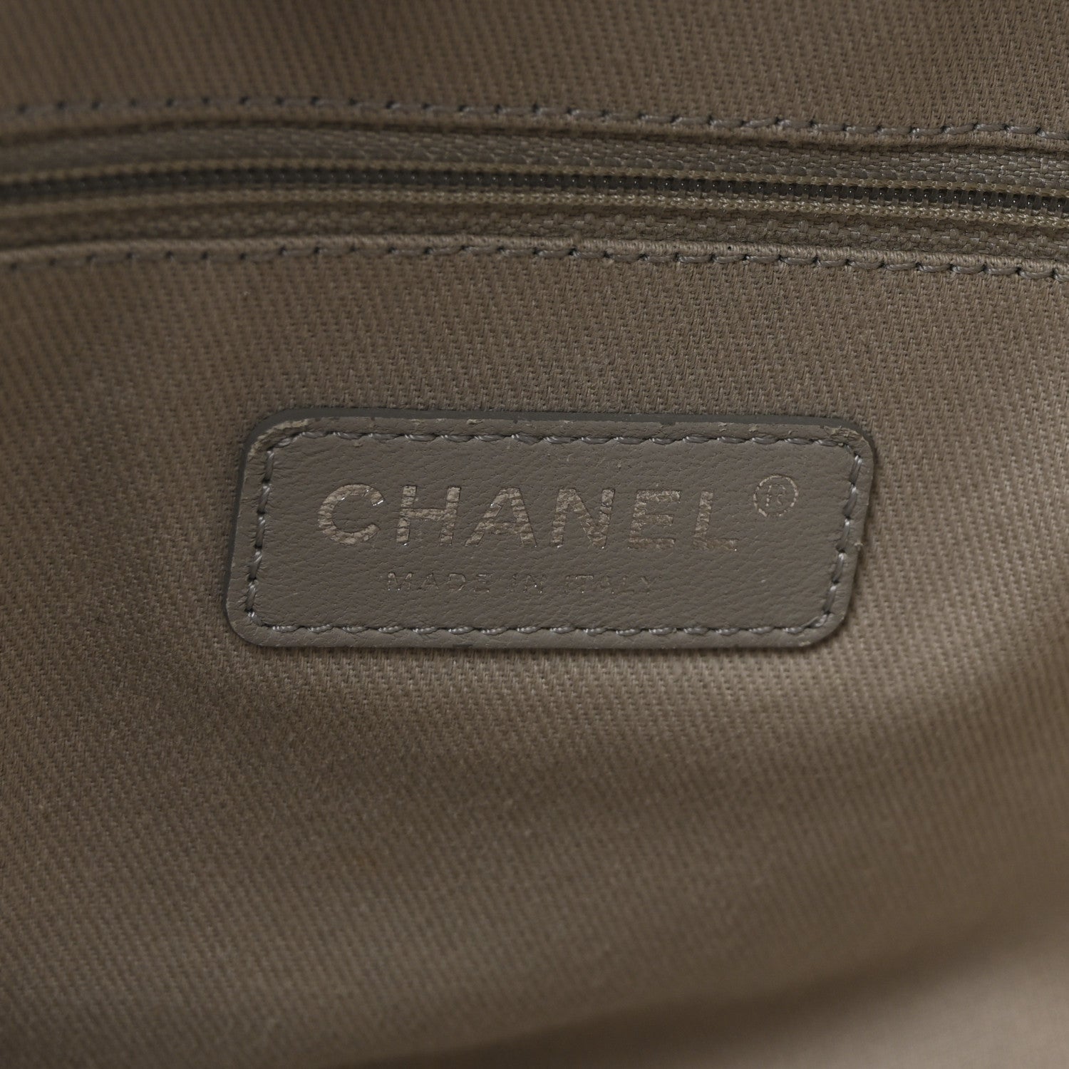 Chanel Glazed Calfskin Small Deauville Tote Black 6 of 11