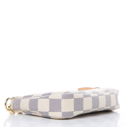 Louis Vuitton Damier Azur Mini Pochette Accessories 4 of 10