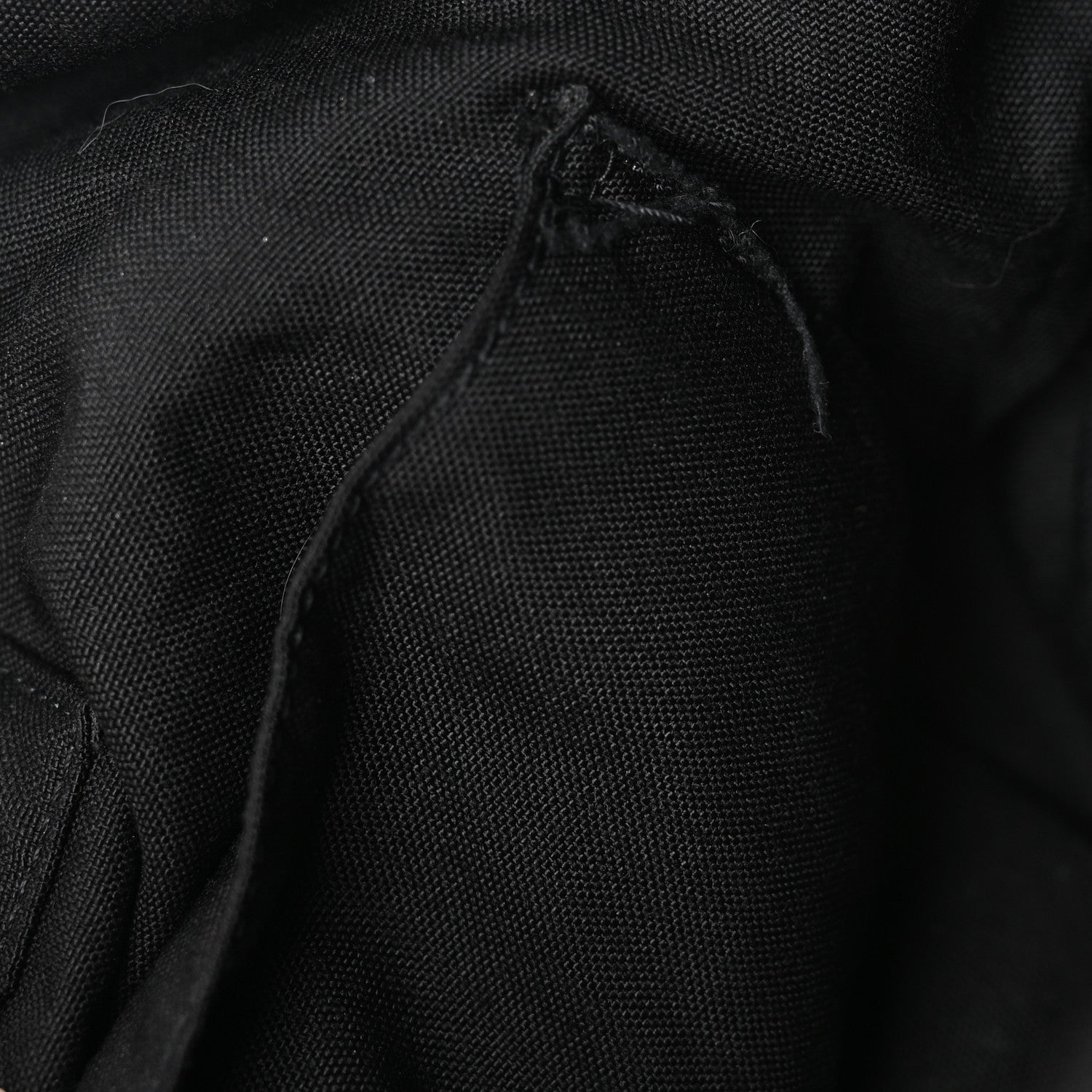 Saint Laurent Canvas Signature Embroidered City Backpack Black 11 of 12