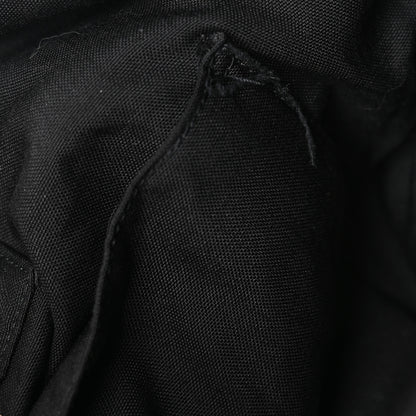 Saint Laurent Canvas Signature Embroidered City Backpack Black 11 of 12