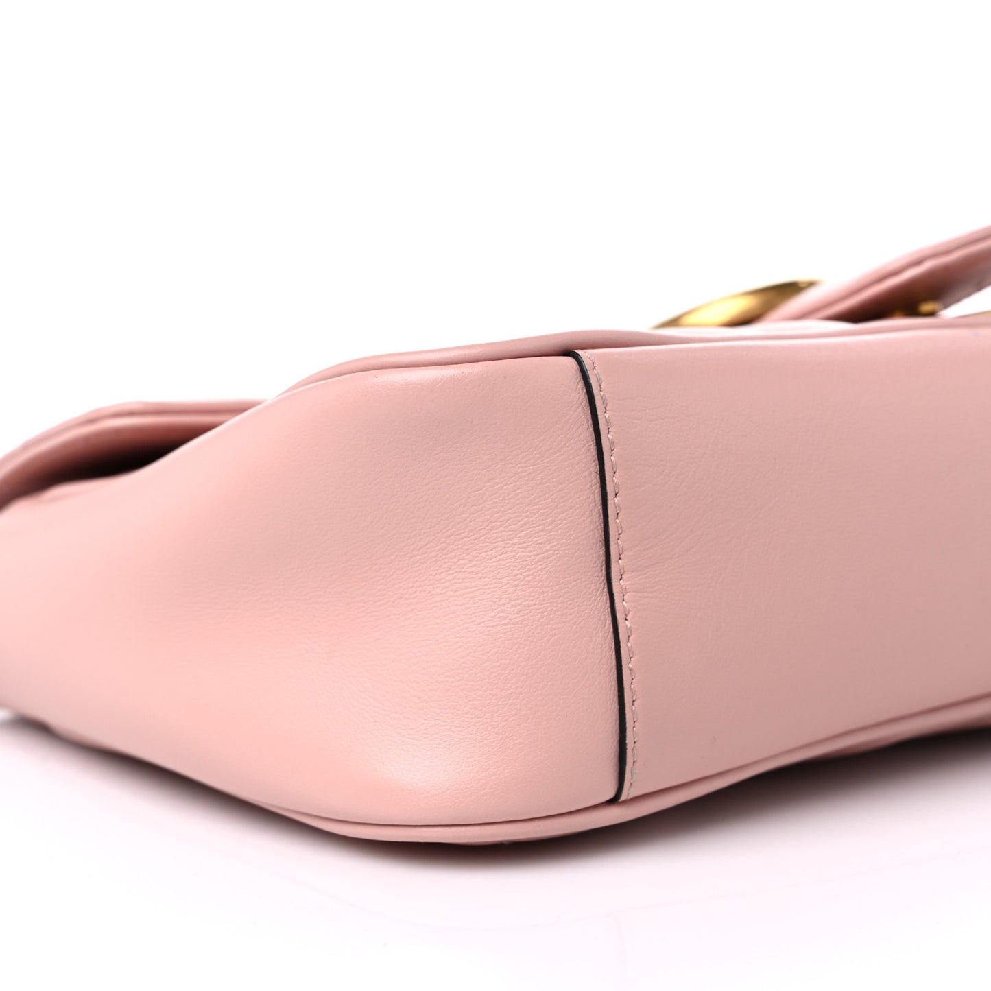 Calfskin Matelasse Small GG Marmont Shoulder Bag Perfect Pink
