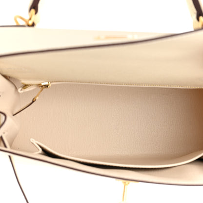 Hermes Epsom Kelly Sellier 25 Nata 5 of 8
