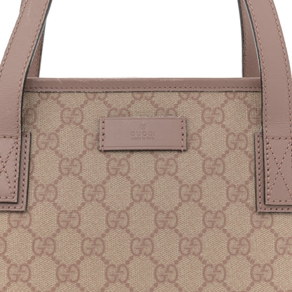Gucci GG Supreme Monogram Small Joy Tote Porcelain Rose 8 of 16