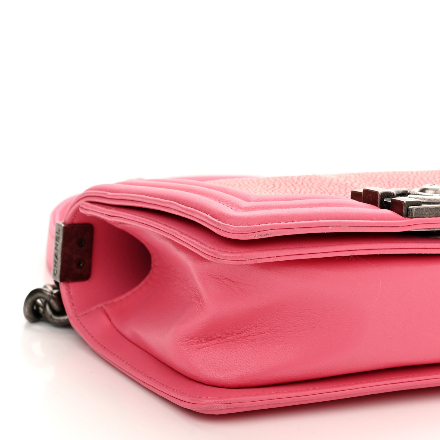 Galuchat Stingray Small Boy Flap Pink