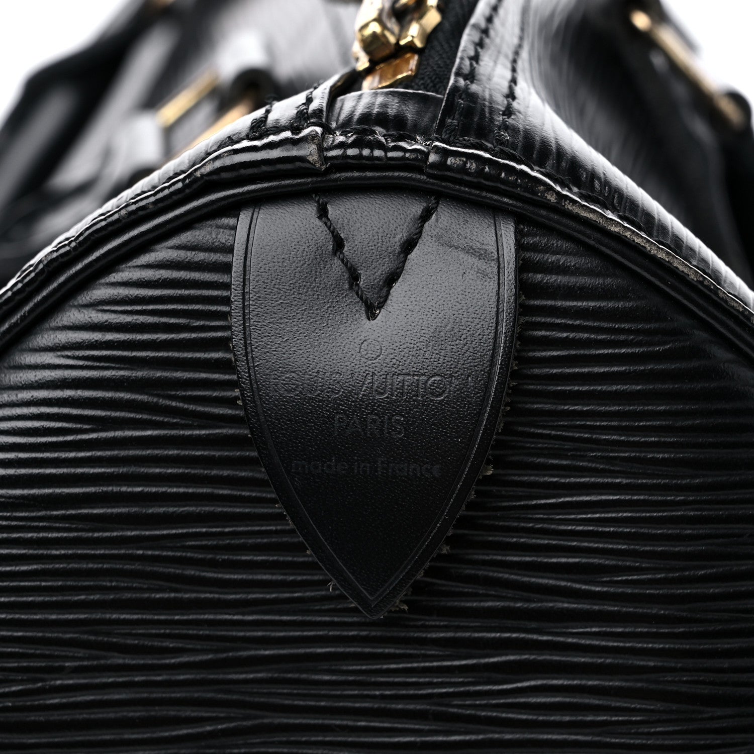 Louis Vuitton Epi Speedy 30 Black 6 of 19