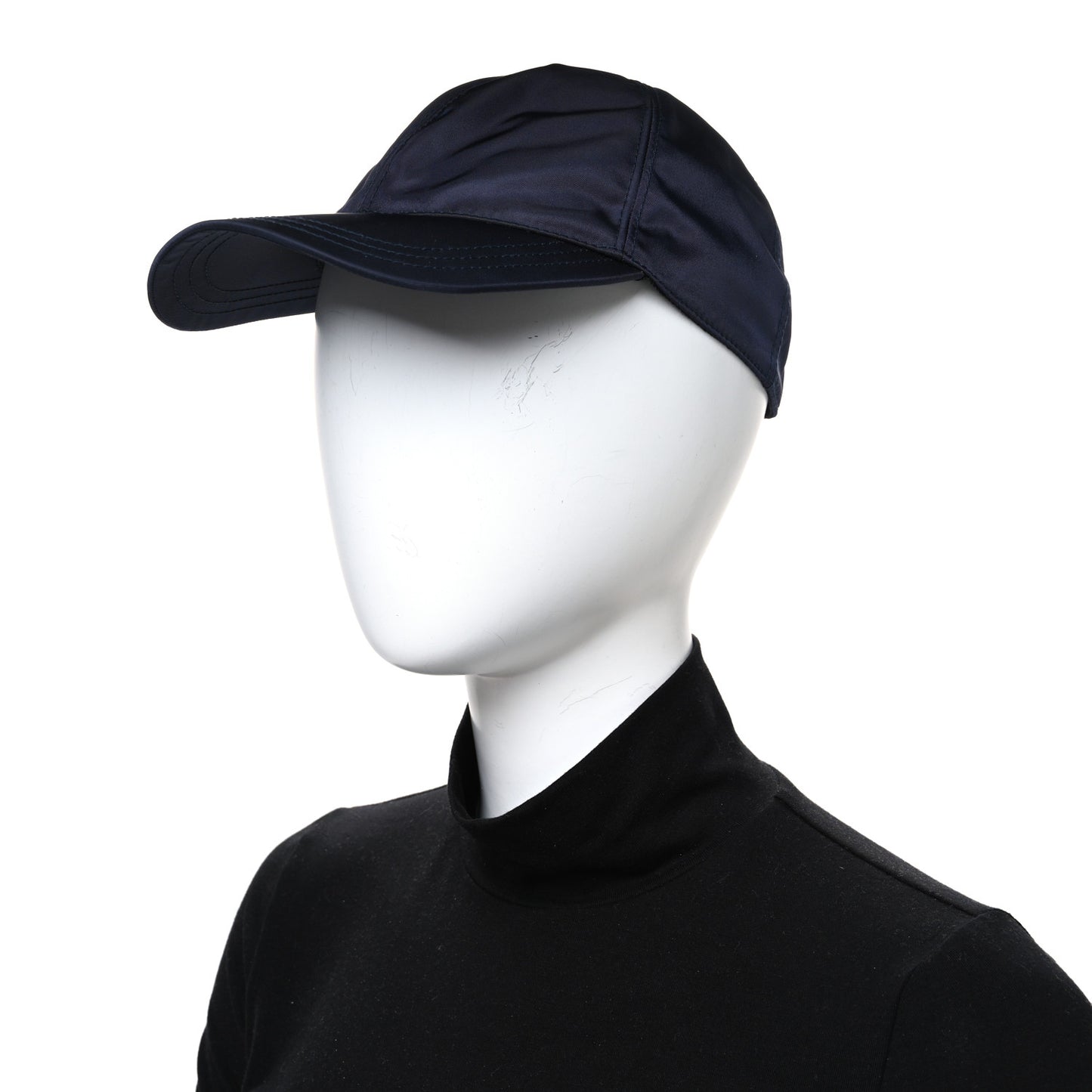Re-Nylon Mens Baseball Cap M Bleu