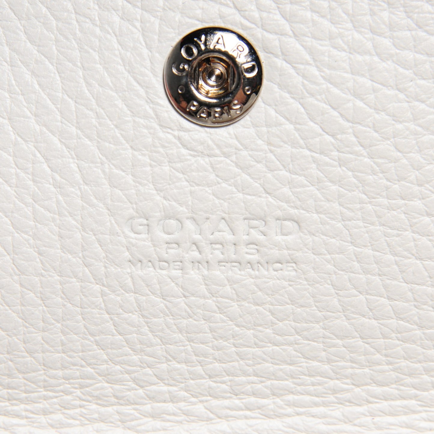 Goyardine Sac Hardy Pet Carrier PM White
