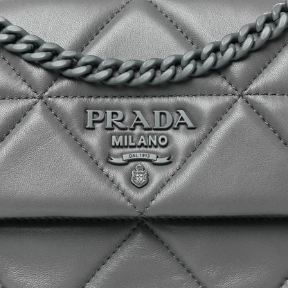 Prada Nappa Triangle Stitched Small Spectrum Bag Marmo 7 of 9