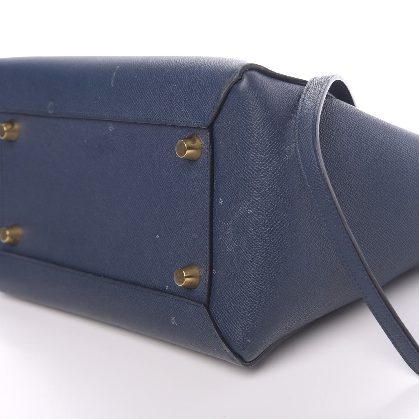 Grained Calfskin Mini Belt Bag Deepsea