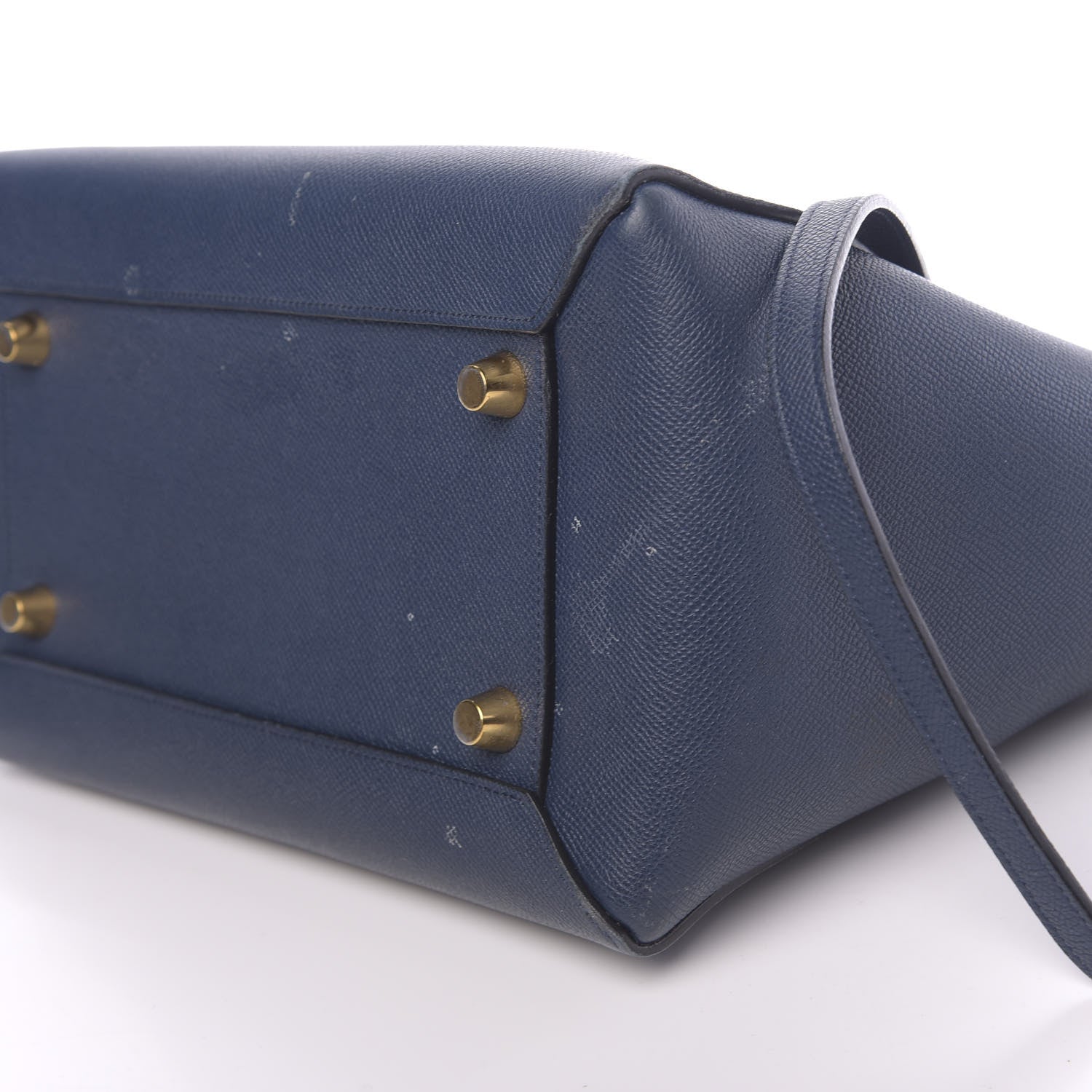 Celine Grained Calfskin Mini Belt Bag Deepsea 13 of 14