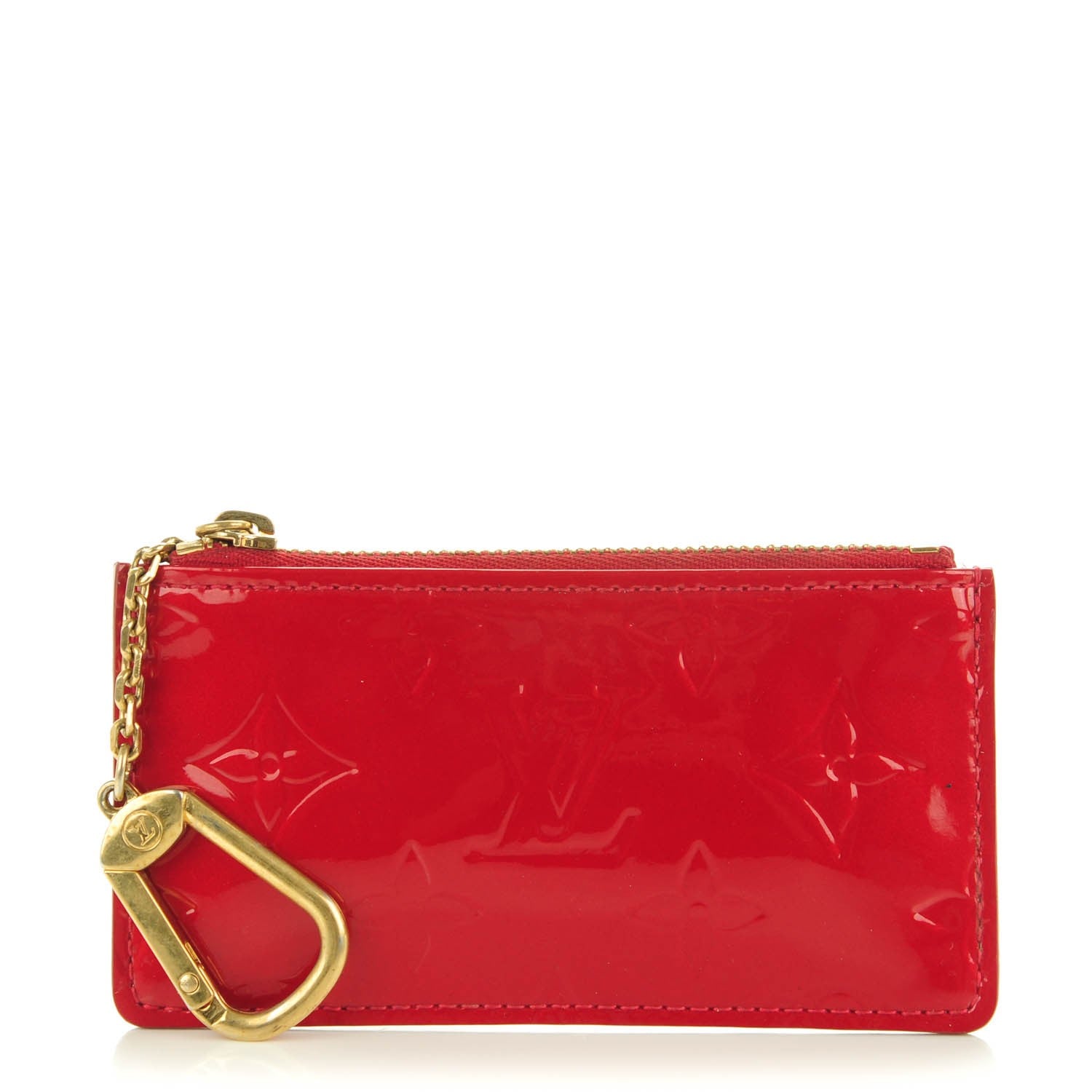 Louis Vuitton Vernis Key Pouch Pomme D'Amour 1 of 7