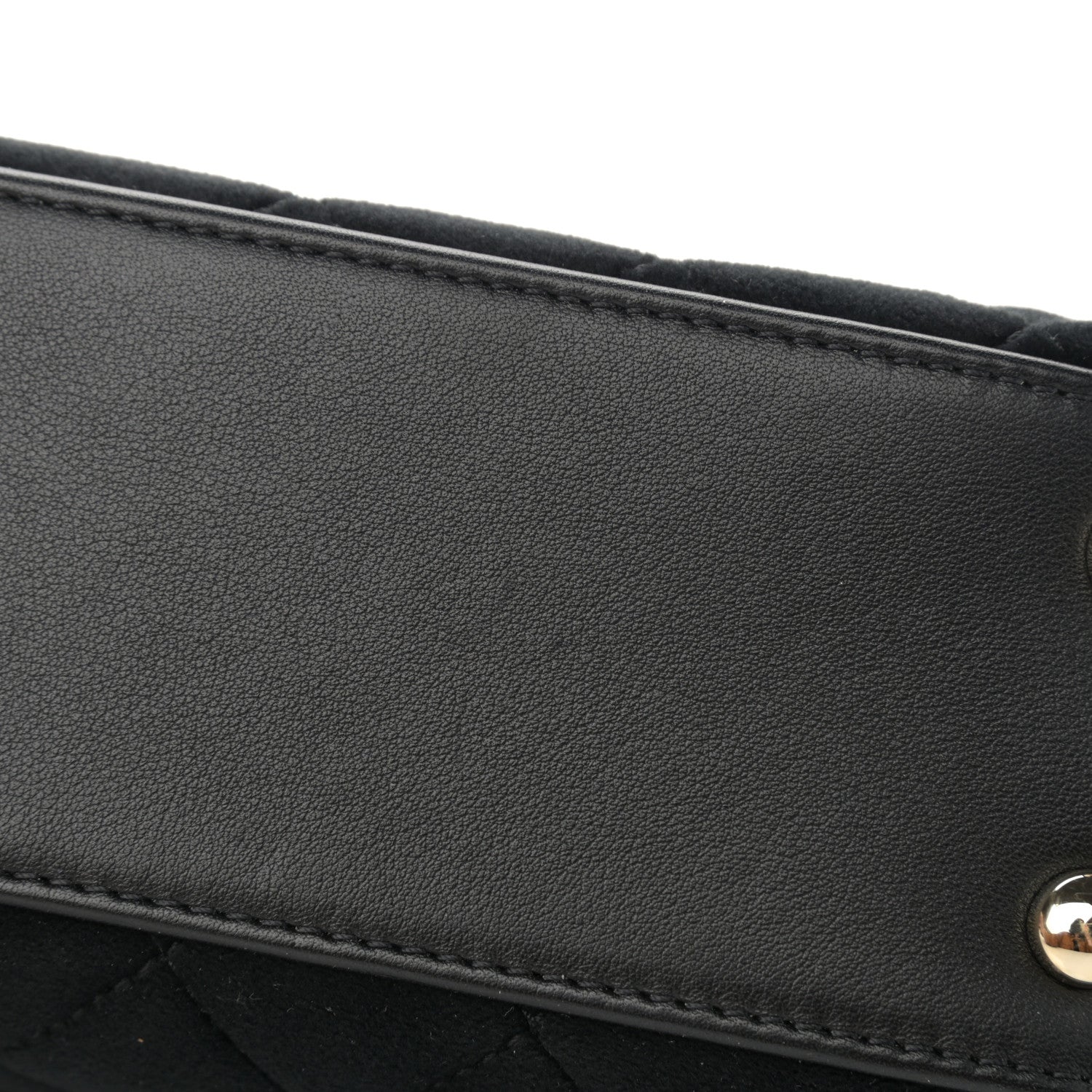 Chanel Velvet Crystal Quilted Extra Mini Coco Handle Flap Black 10 of 11