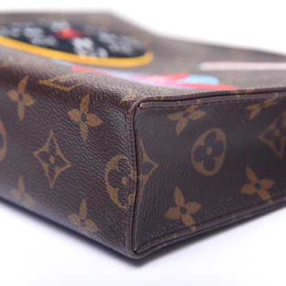 Louis Vuitton Monogram Travel Stickers Toiletry Pouch 26 7 of 9