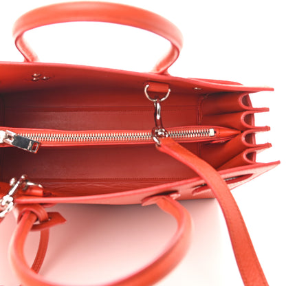 Saint Laurent Grained Calfskin Baby Sac De Jour Mandarine 5 of 13