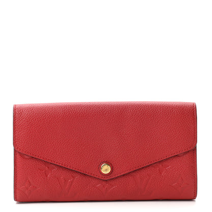 Louis Vuitton Empreinte Sarah Wallet NM Cherry 1 of 7
