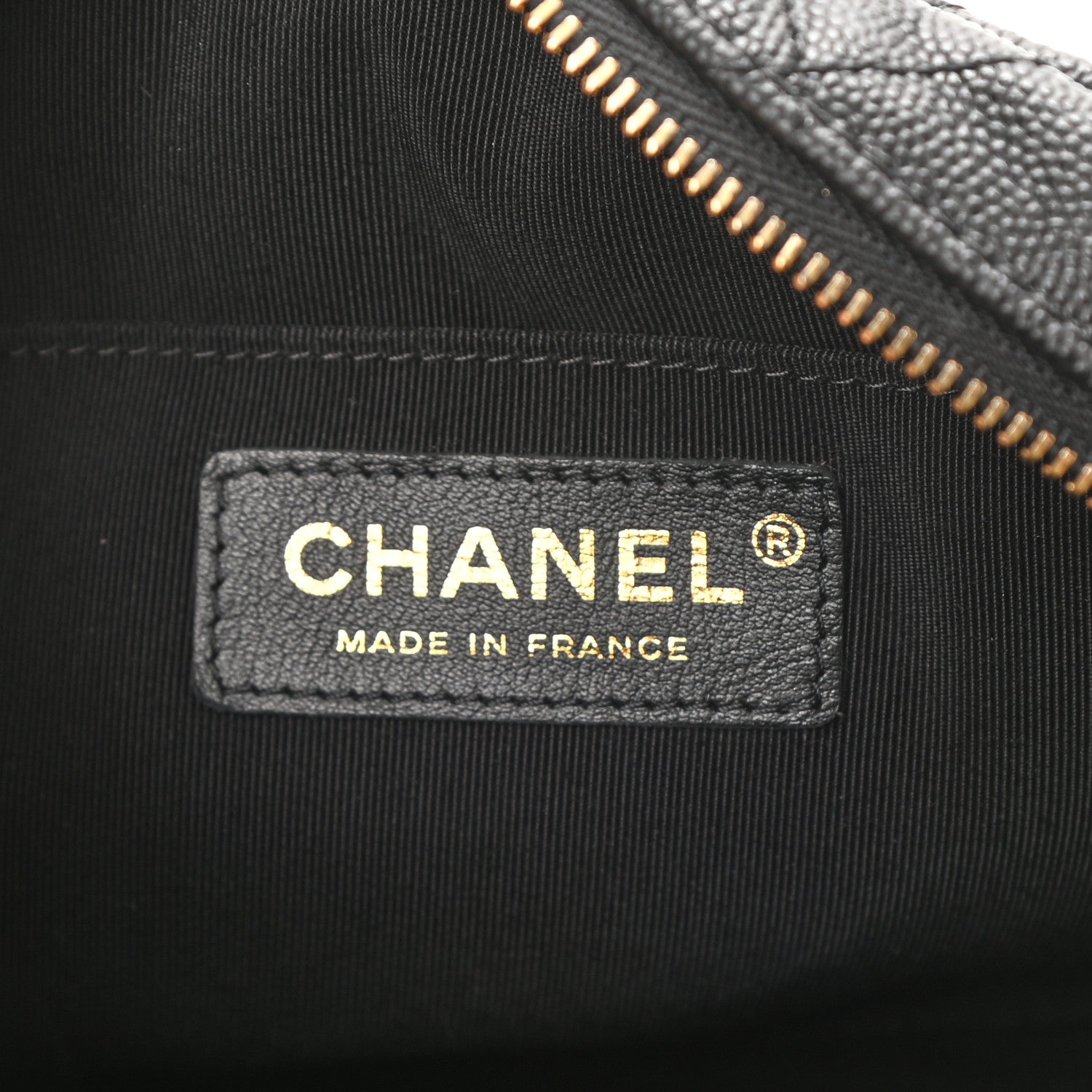 Chanel Caviar Quilted CC Day Camera Case Black 6 of 8