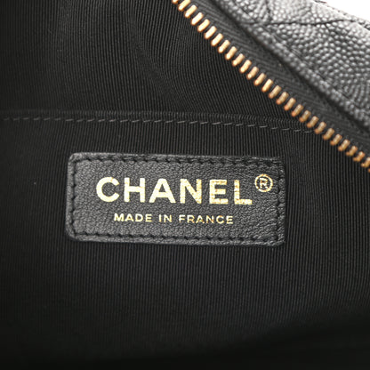 Chanel Caviar Quilted CC Day Camera Case Black 6 of 8