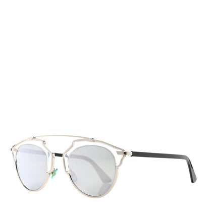 Christian Dior Mirrored So Real Sunglasses Silver 1 of 8