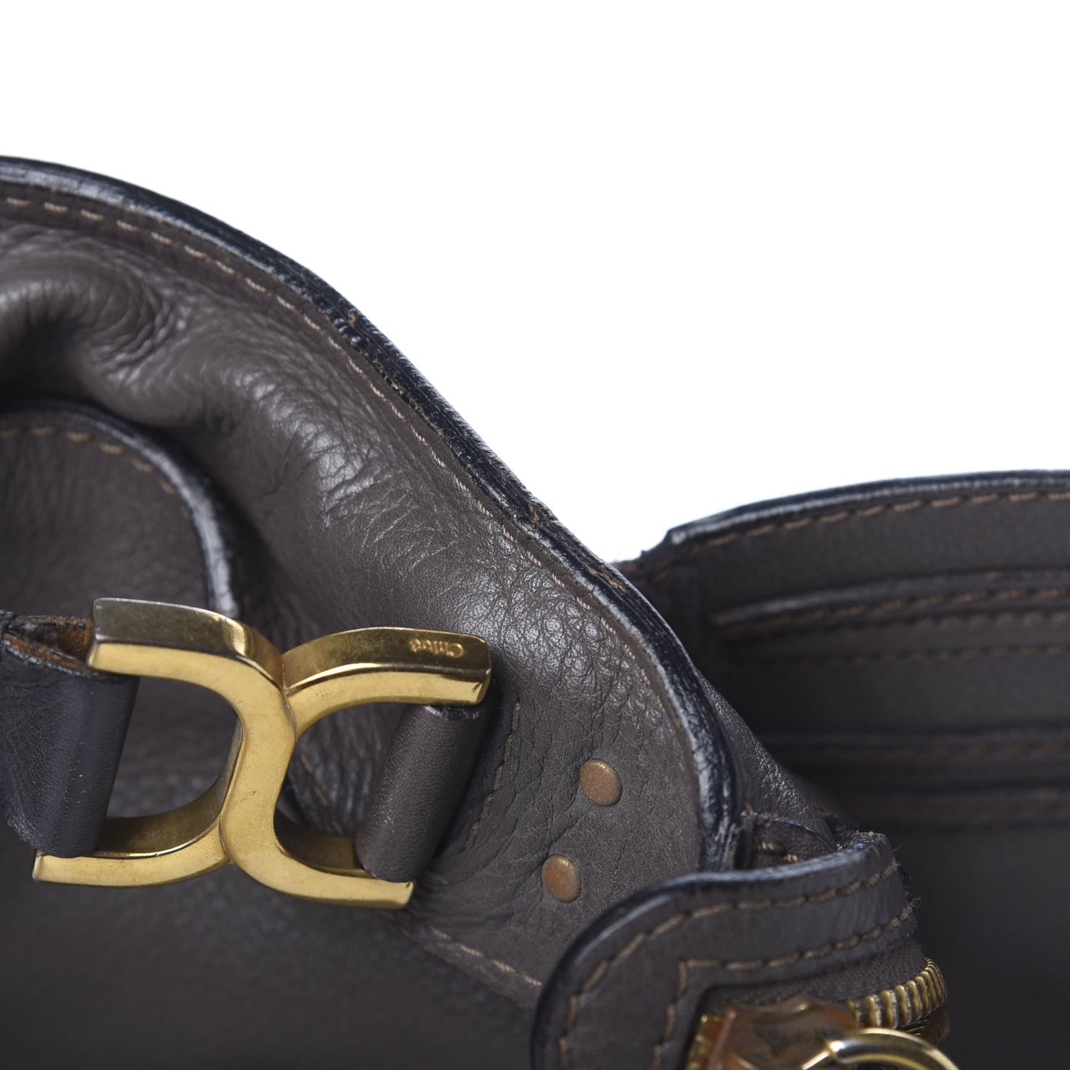 Chloe Calfskin Medium Marcie Hobo Ash 11 of 17