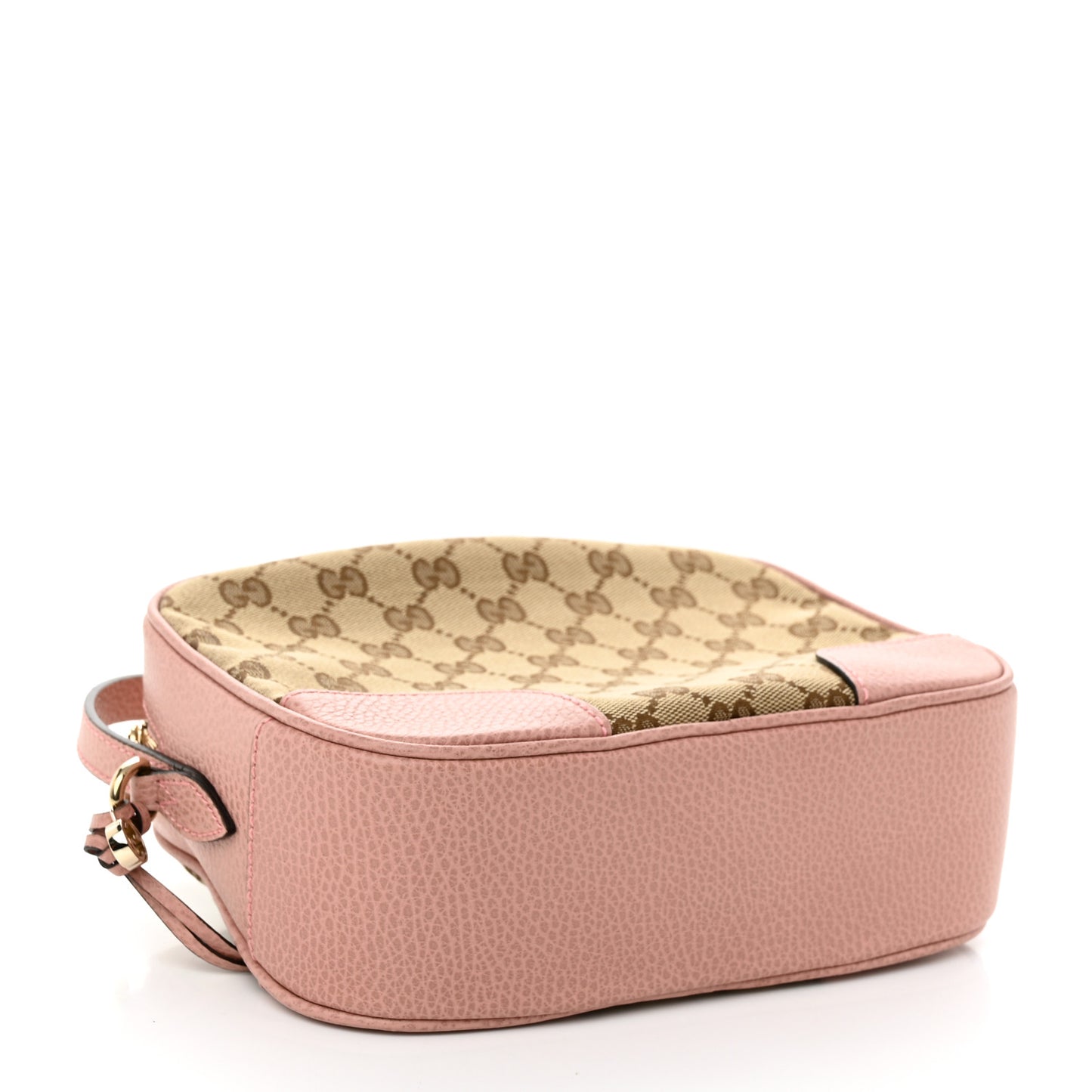 Monogram Mini Bree Messenger Bag Beige Soft Pink