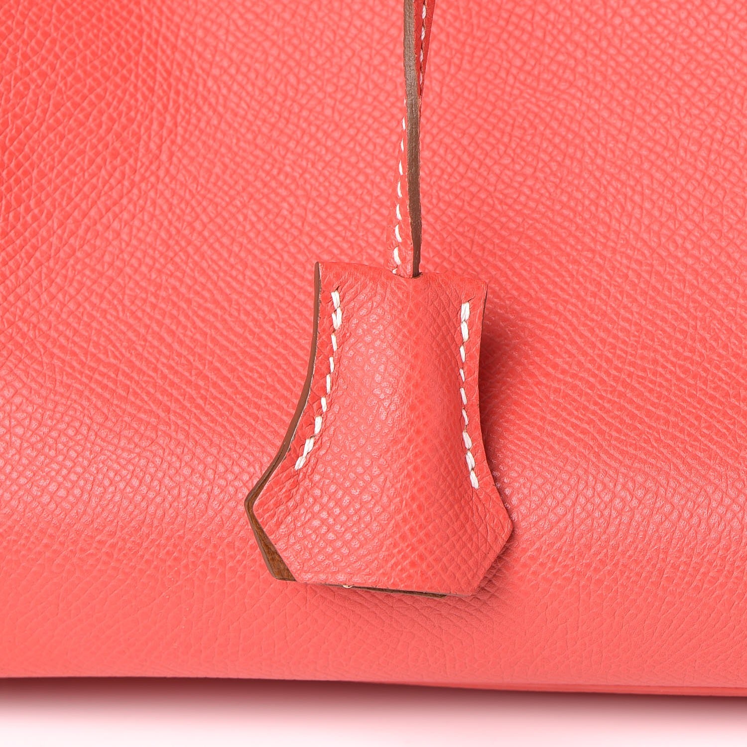 Hermes Epsom Candy Birkin 35 Rose Jaipur Gold 26 of 35