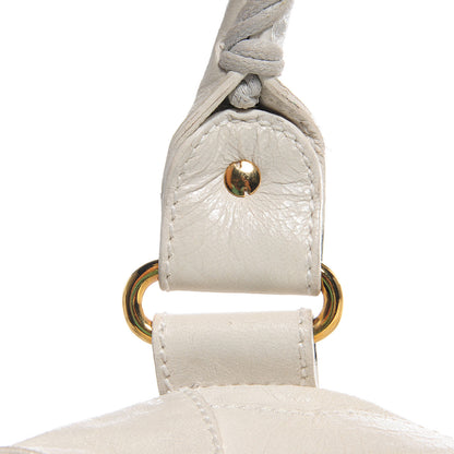 Balenciaga Chevre Giant 21 Gold Hardware Brief White 7 of 15