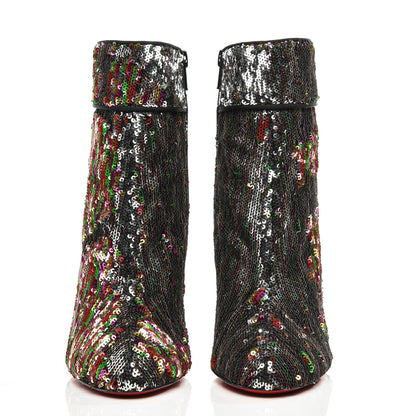 Christian Louboutin Paillettes Moulamax Booties 36.5 Multicolor 4 of 7