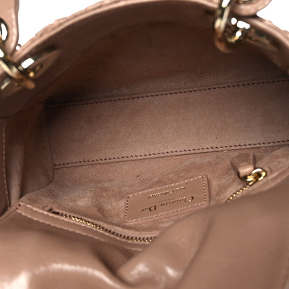 Christian Dior Lambskin Gathered Mini Lady Dior Fard 5 of 8