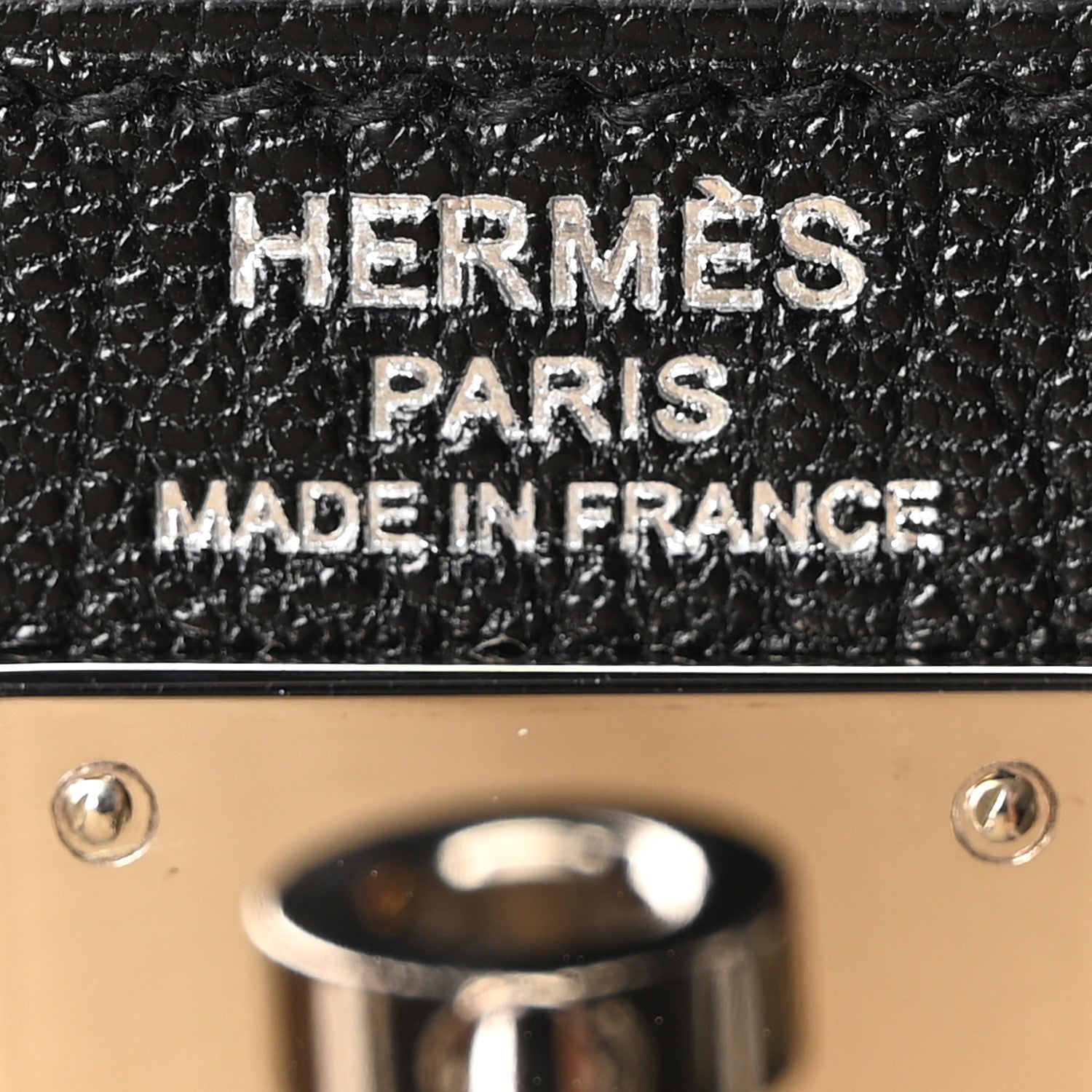 Hermes Chevre Chamkila Kelly Elan Black 6 of 9
