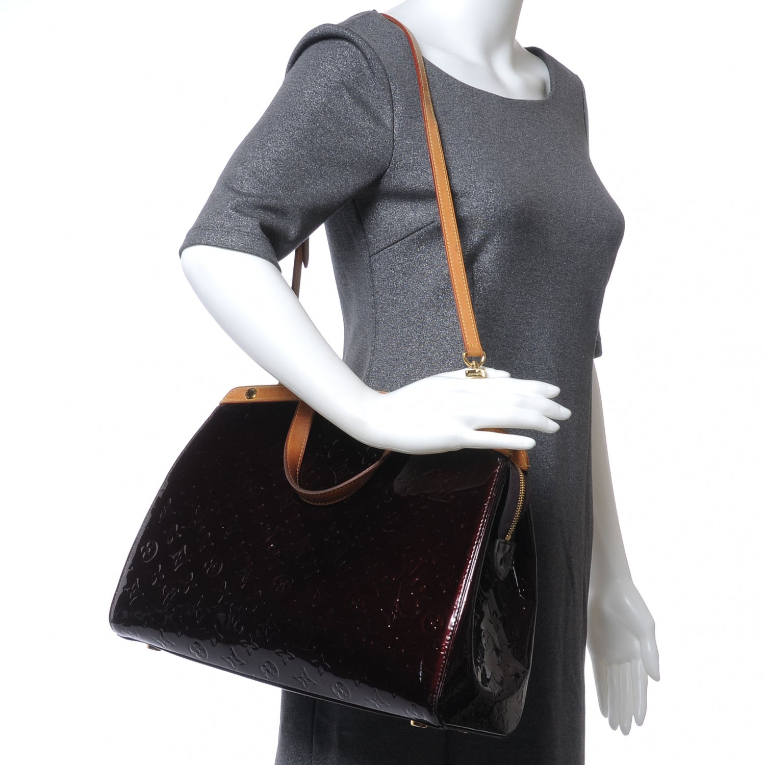 Louis Vuitton Vernis Brea GM Amarante 2 of 9