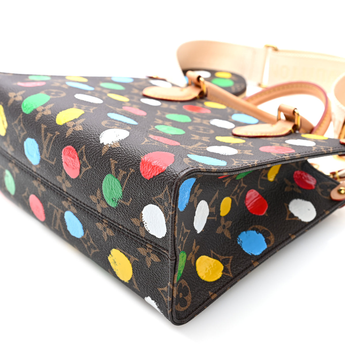 LV X YK Monogram Dots Onthego PM Multicolor