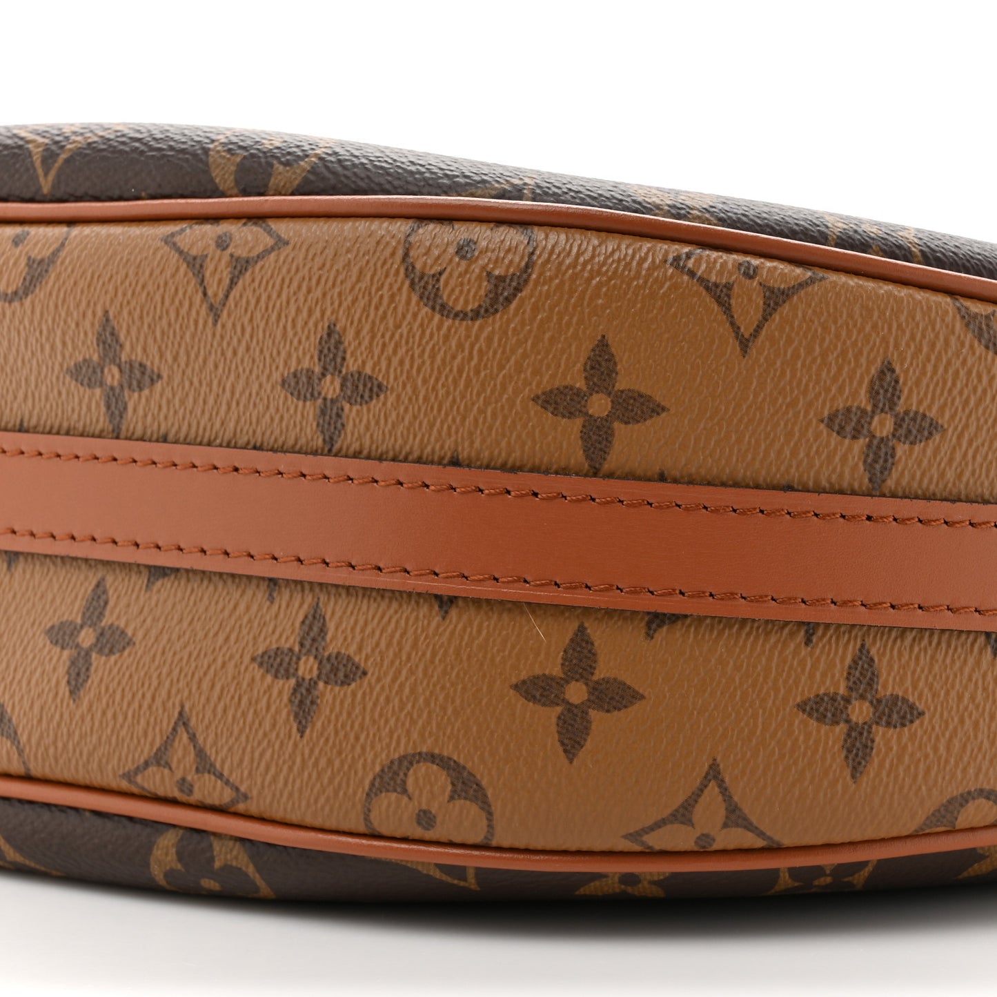 Reverse Monogram Loop Hobo