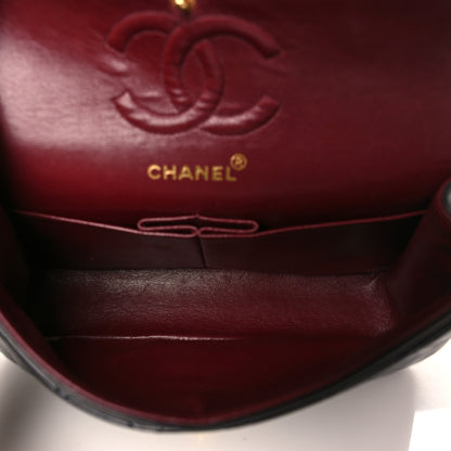 Chanel Lambskin Quilted Small Double Flap Black 5 of 10
