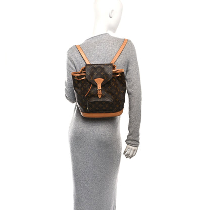 Louis Vuitton Monogram Montsouris MM Backpack 2 of 10