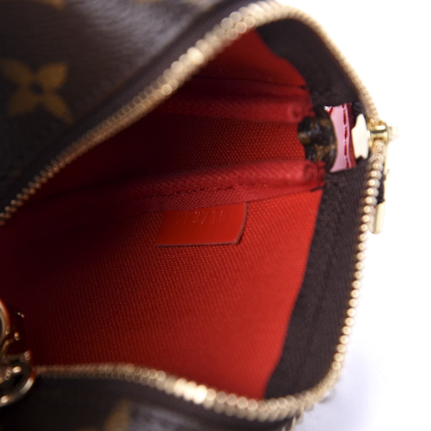 Louis Vuitton Monogram 2020 Christmas Animation Bumper Cars Mini Pochette Accessories Coquelicot 19 of 20