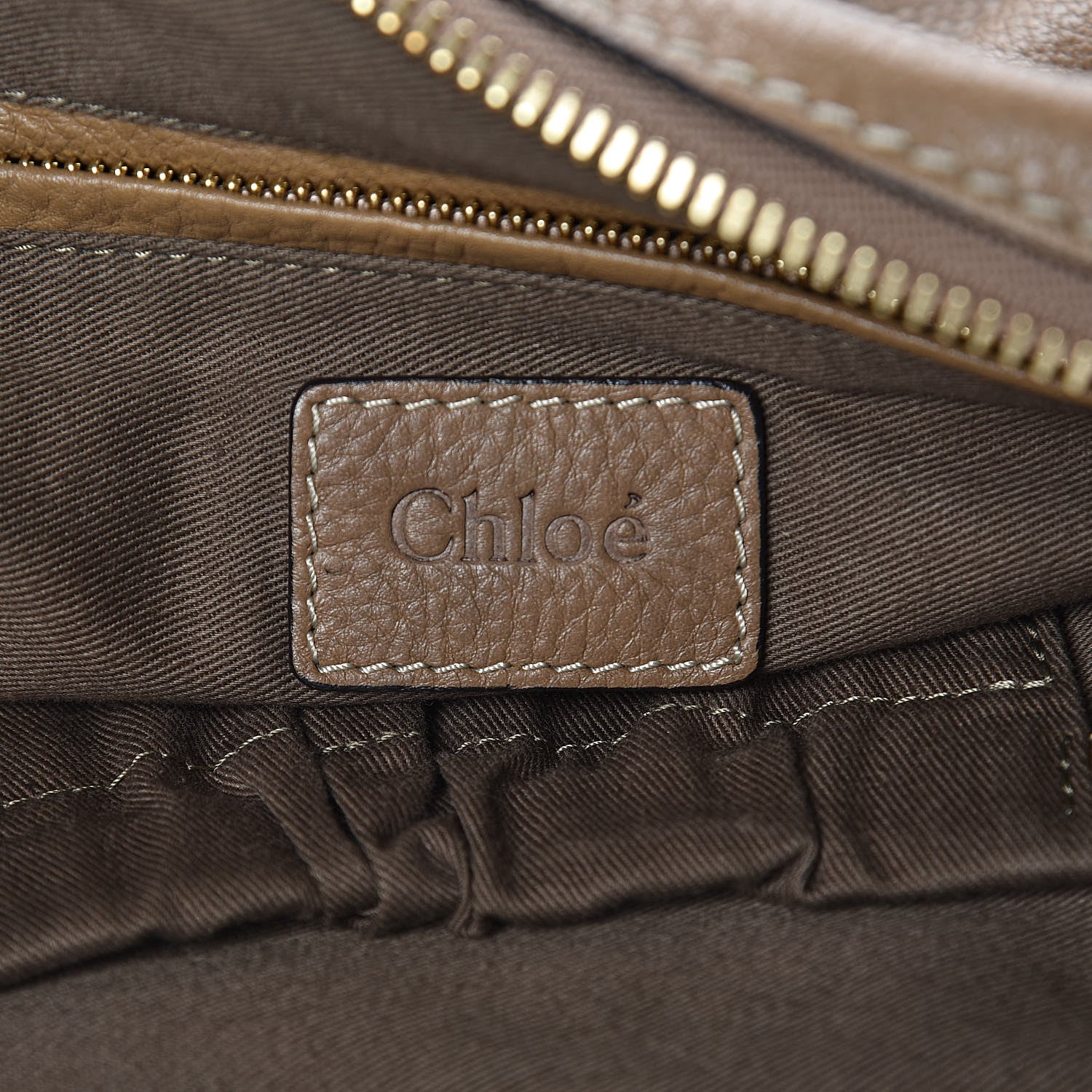 Chloe Calfskin Large Marcie Satchel Nut 6 of 17