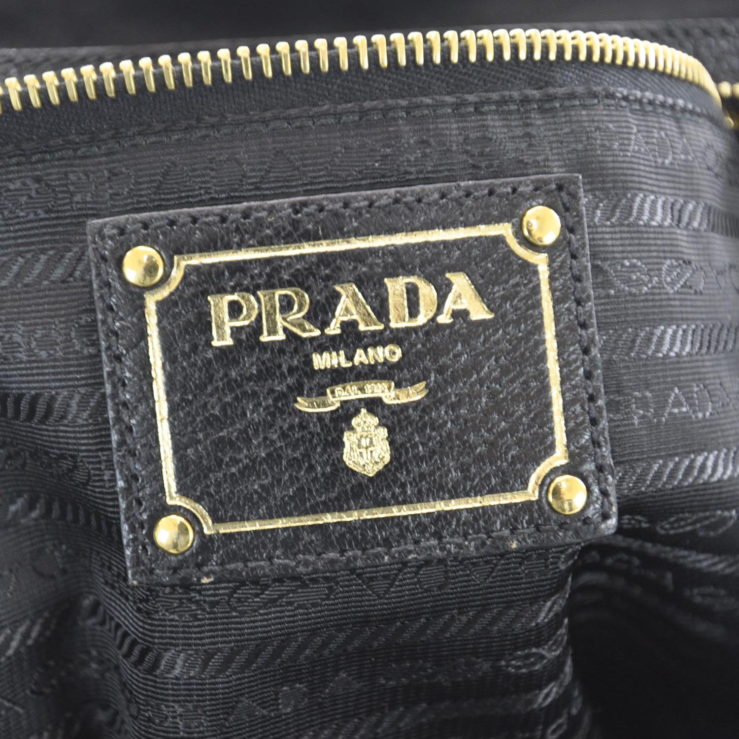 Prada Tessuto Nylon Tote Black 8 of 10