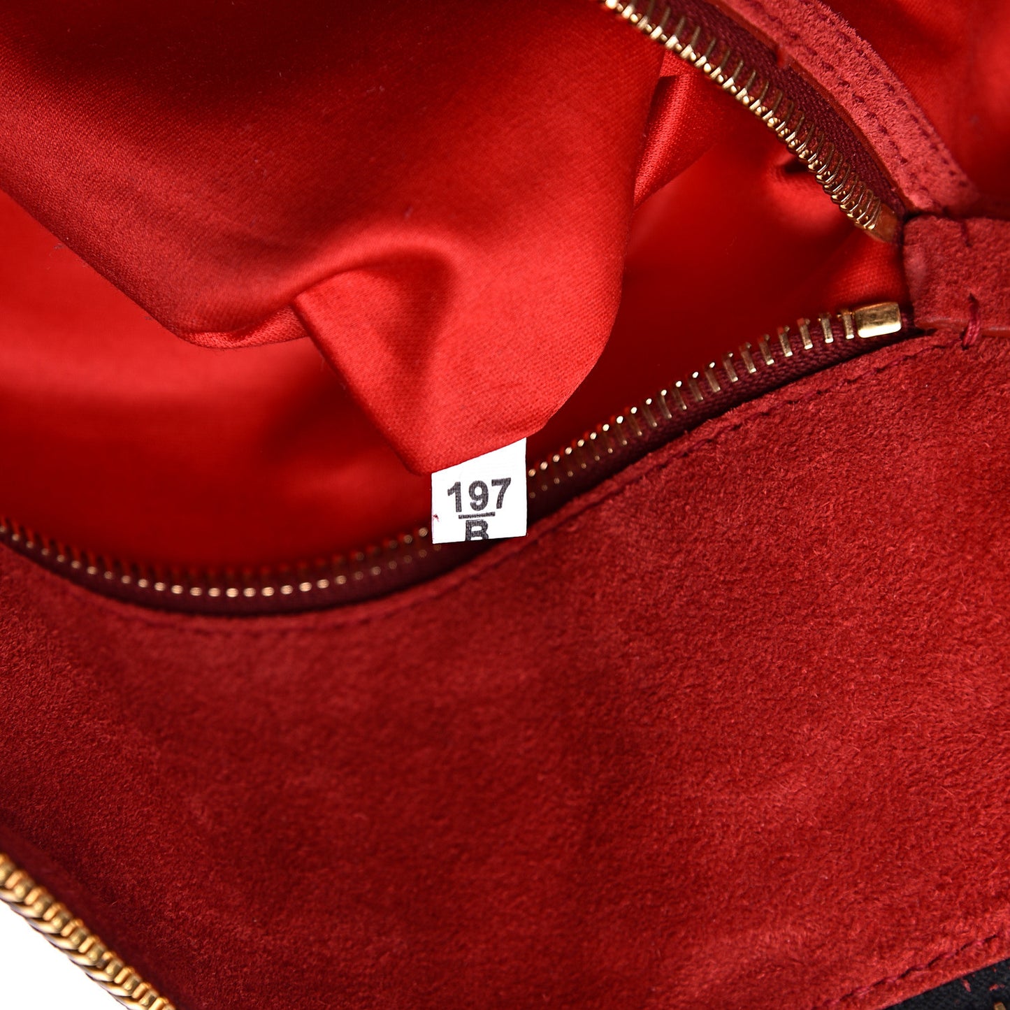 Goatskin Madras Zip Tote Black