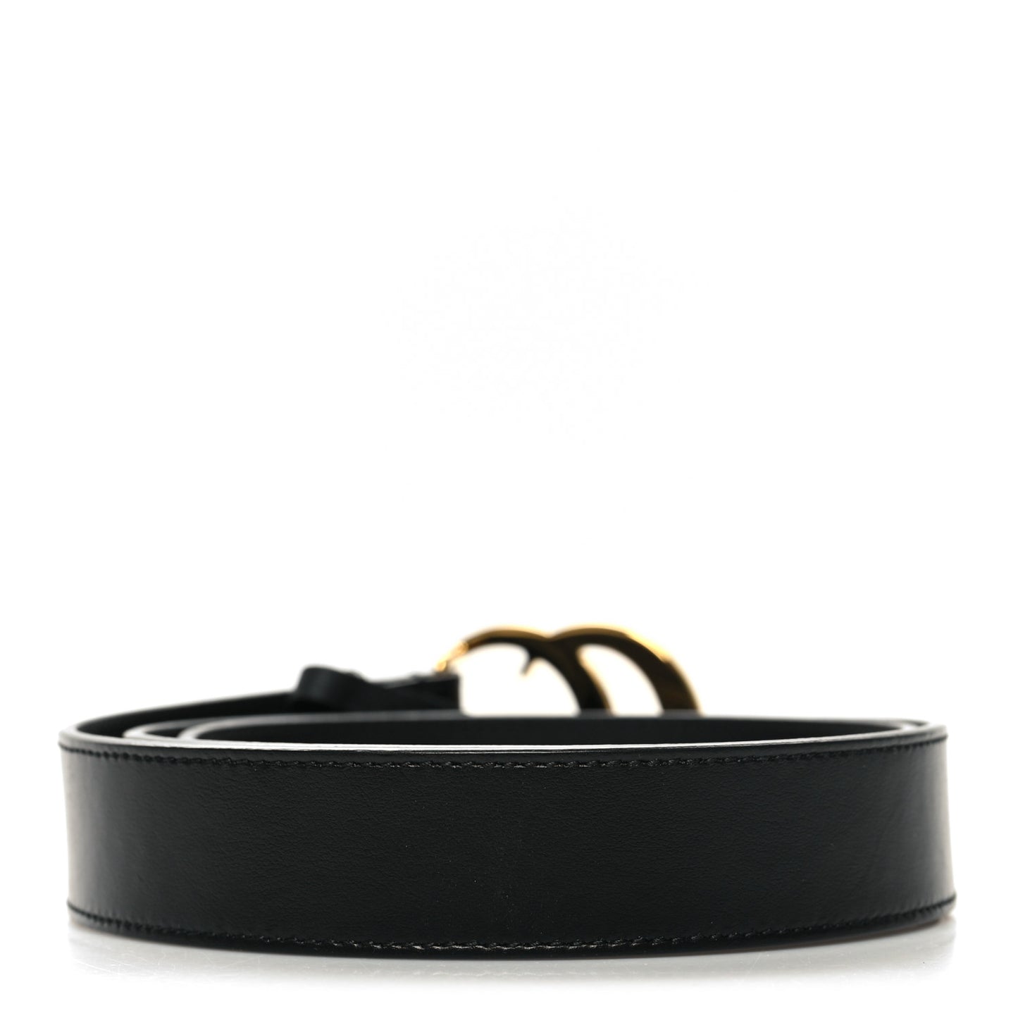 Plutone Calfskin Double G 30mm Belt 85 34 Black
