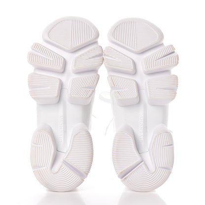 Givenchy Calfskin Neoprene Jaw Low Sneakers 38 White 6 of 20