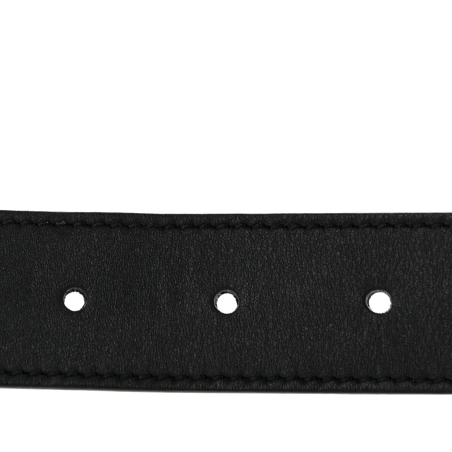Gucci Calfskin Double G 30mm Belt 75 30 Black 3 of 8