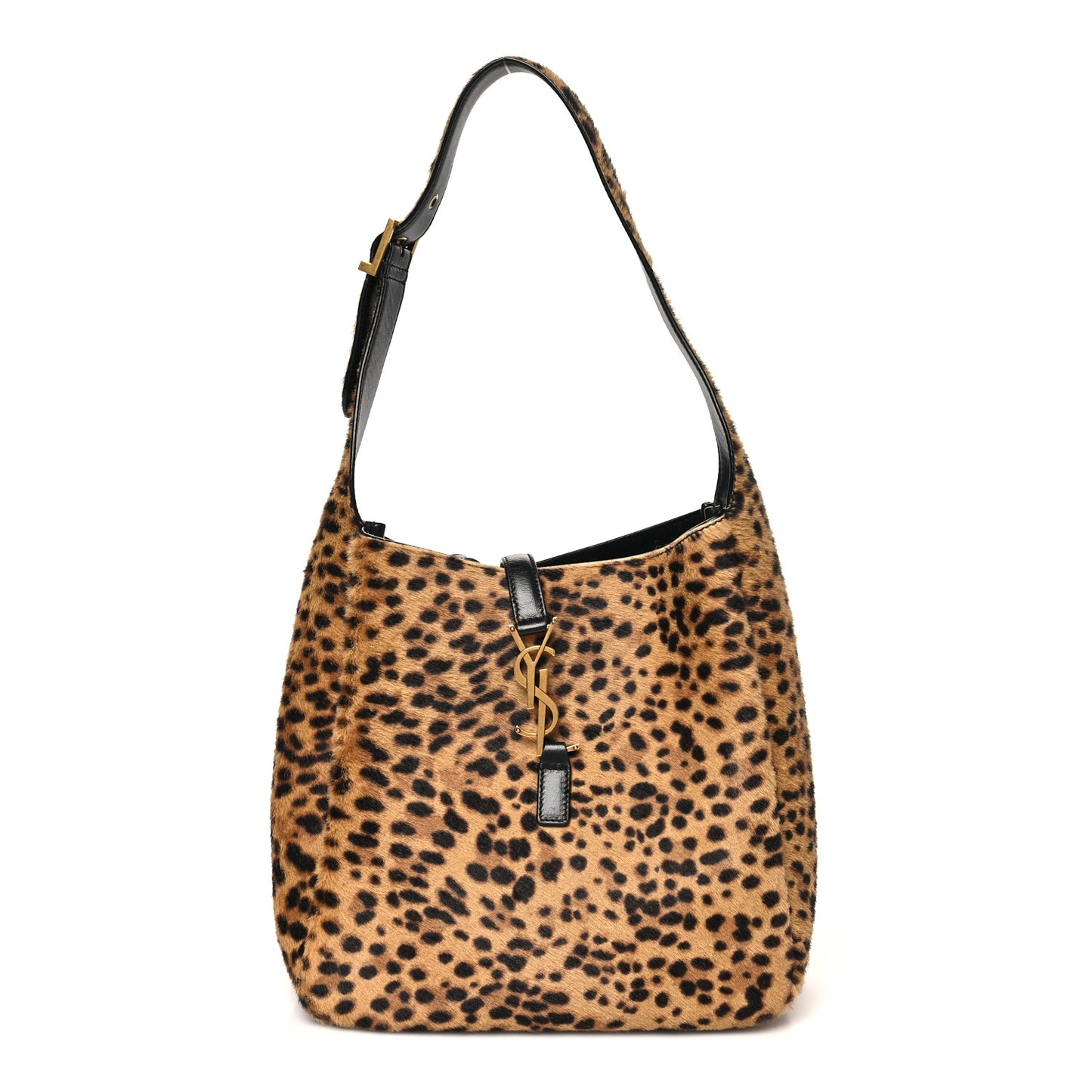 Pony Hair Leopard Print Small Le 5 A 7 Soft Hobo