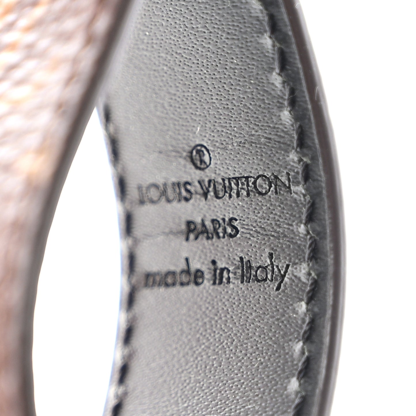 Monogram LV Dragonne Bag Charm Key Holder