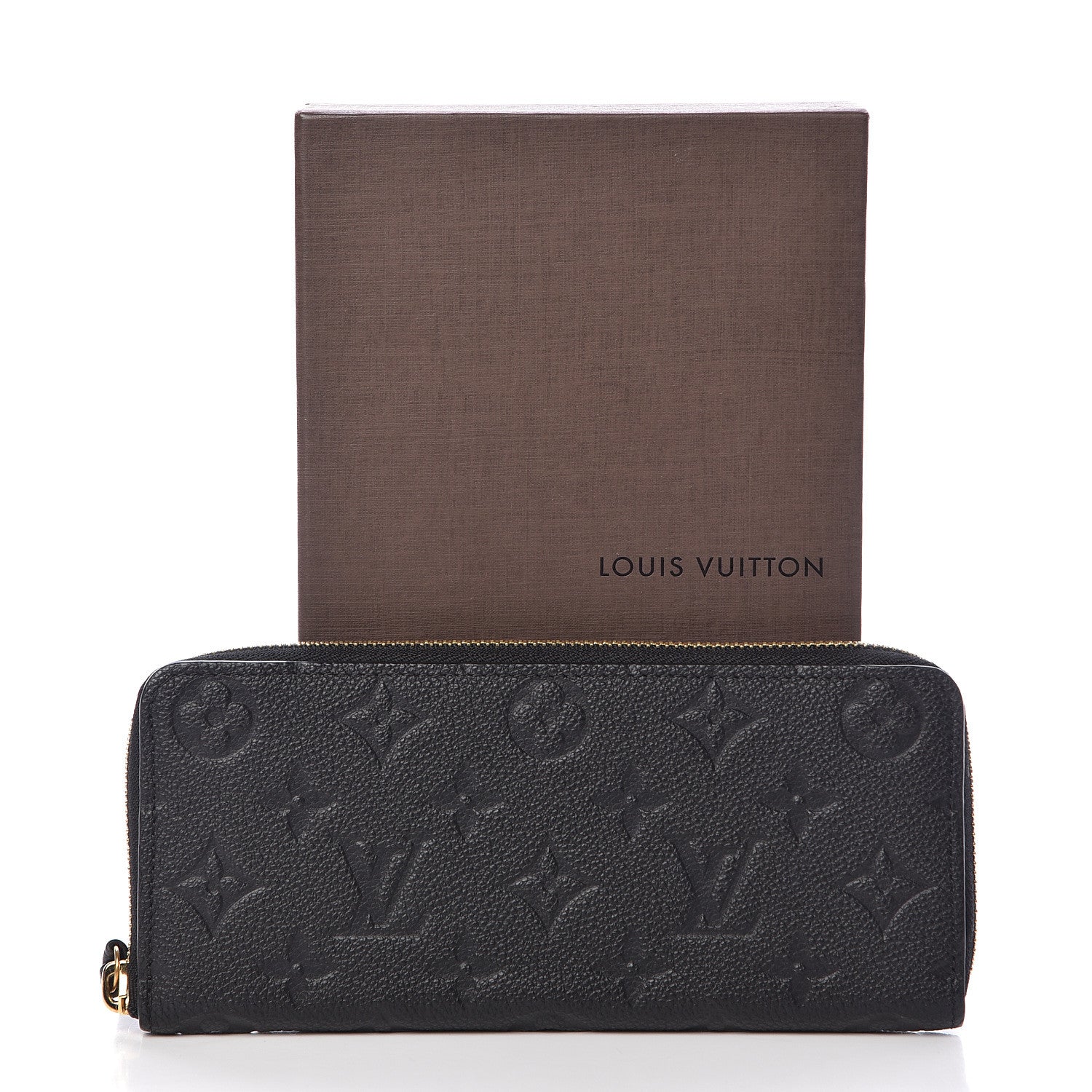 Louis Vuitton Empreinte Clemence Wallet Black 8 of 8