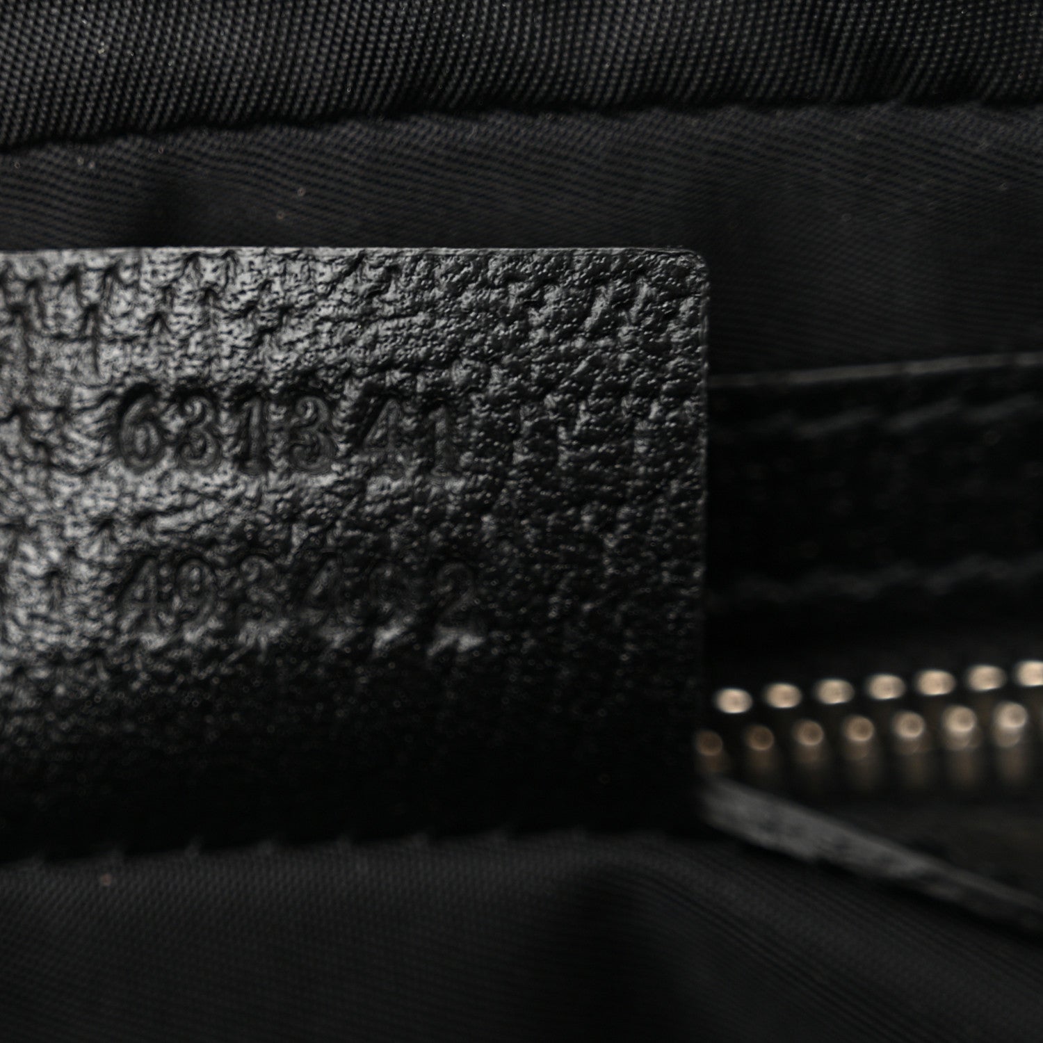 Gucci Econyl Nylon Monogram Off The Grid Belt Bag Black 7 of 13
