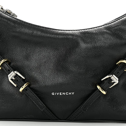 Givenchy Tumbled Calfskin Mini Voyou Boyfriend Party Bag Black 8 of 11