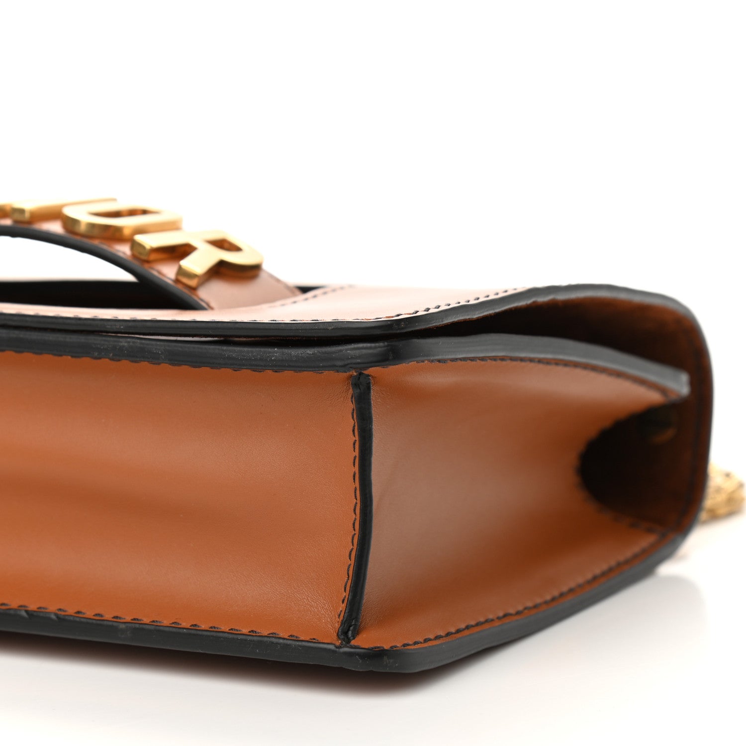 Christian Dior Calfskin J'Adior Chain Flap Bag Tan 6 of 8