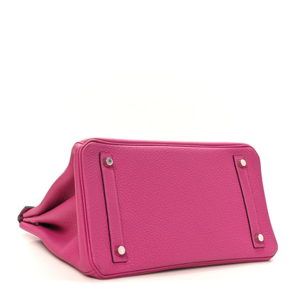 Hermes Togo Birkin 30 Rose Pourpre 3 of 10